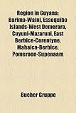 Region in Guyana: Barima-Waini, Essequibo Islands-West Demerara, Cuyuni-Mazaruni, East Berbice-Corentyne, Mahaica-Berbice, Pomeroon-Supe-