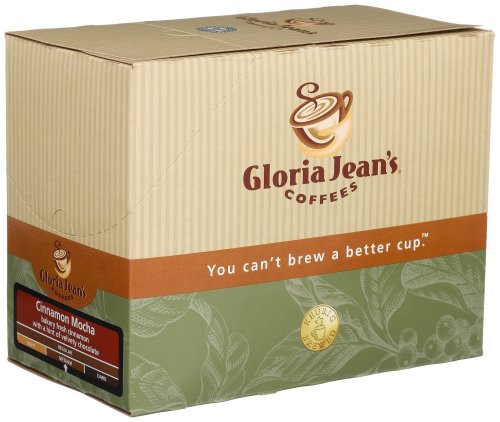 Childrens Toyshop  Health & Personal Care : Gloria Jean's Coffees, K-Cup, Cinnamon Mocha, 25-Count Box (Pack of 2)