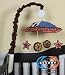 GEENNY Musical Mobile For Boutique Horse Cowboy 13 PCS Crib Bedding Set