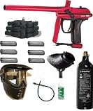 2008 Spyder Red PILOT Paintball Marker GUN Mega Set -