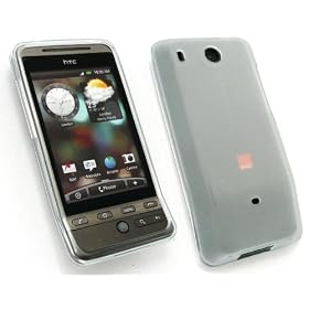 EMARTBUY HTC HERO GEL SKIN COVER/CASE CLEAR + SCREEN PROTECTOR