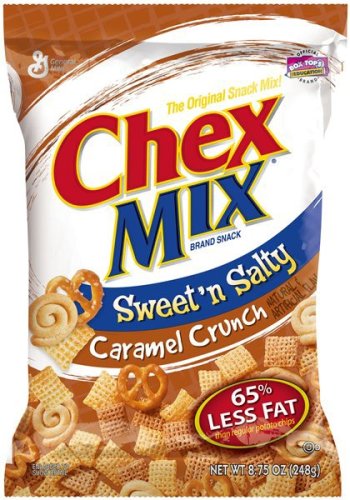 Chex Mix Chex Snack Mix - Caramel Crunch, 8.75-Ounce Bags (Pack of 12) by Chex Mix