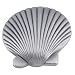 Atlas Homewares 143-P 2-Inch Clamshell Knob, Pewter