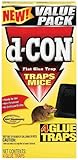 D-Con - Mouse Glue Traps - 4 Ct.(Pack of 3)