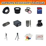 Pocket Video Camera Supreme Accessory Package For The Canon VIXIA HV20 HV30 HV40 Package Includes Extended Life BP2L12 Battery, Rapid 110/220V Home & Car Charger, 8GB Hi Speed Error Free Memory, Professional Wide Angle lens With Macro Lens, Professional 3.5x Telephoto Lens, 3 Piece Multi Coated Filter Kit, Portable Video Light, Professional Tripod, Deluxe Carrying Case and More Pocket Video Camera Supreme Accessory Package For The Canon VIXIA HV20 HV30 HV40 Package Includes Extended Life BP2L12 Battery, Rapid 110/220V Home & Car Charger, 8GB Hi Speed Error Free Memory, Professional Wide Angle lens With Macro Lens, Professional 3.5x Telephoto Lens, 3 Piece Multi Coated Filter Kit, Portable Video Light, Professional Tripod, Deluxe Carrying Case and More