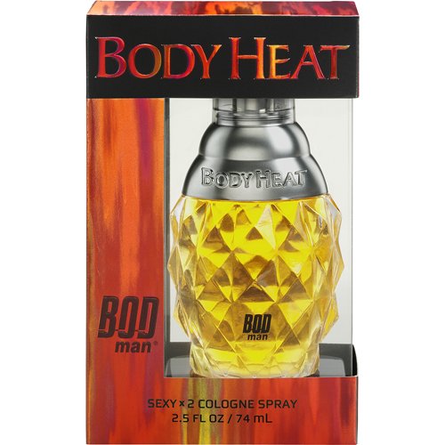 Body Heat By Parfums De Coeur For Men. Sexy X 2 Cologne Spray 2.5 Oz / 75 Ml