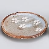 鼡志野桜小皿 5個組 【美濃焼 小皿】 〔キャッシュバックキャンペーン対象商品〕