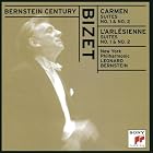 Bizet: Carmen and L' Arlesienne Suites by  Georges Bizet, Leonard Bernstein, Julius Baker, and New York Philharmonic 