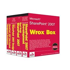 Microsoft SharePoint 2007 Wrox Box: Professional SharePoint 2007 Development, Real World SharePoint 2007, Professional SharePoint 2007 Design & Professional SharePoint 2007 Web Content Management Development