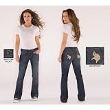 Touch by Alyssa Milano Minnesota Vikings Women's Signature Jeans 31