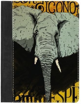 Generic Custom Unique Design Case Vintage Elephant Silicone Rubber Smart Cases for iPad Air 2