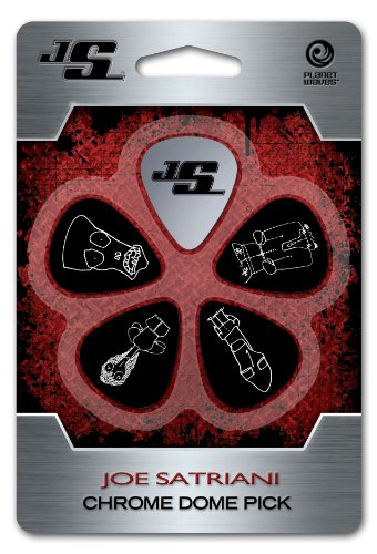 Planet Waves Joe Satriani Chrome Dome Guitar Pick