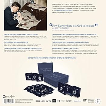 難有　80CD+11DVD メニューイン生誕100年記念録音全集 メニューイン生誕100周年記念ボックス（CD80枚＋DVD11枚）が発売