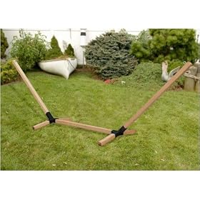 Bliss Hammocks Tri-Beam Cypress Hammock Stand by Bliss