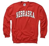 Nebraska Cornhuskers Adult Classic Arch Crewneck Sweatshirt