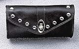 Genuine Yamaha O.E.M. Yamaha Cruiser Leather Windshield Bag Studded pt# STR-4NK46-23-00