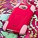 Empire MPERO IMPACT X Series Kickstand Case for The All New HTC One M8 - Retail Packaging - Hot Pink