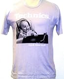 Technics Teach Them Well Mens Grey Vintage DJ T-shirt by Chaser