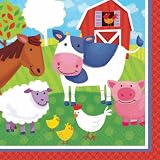 Barnyard Fun Luncheon Napkins, 16-Pack
