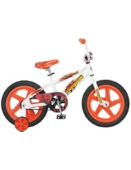 Sports: Mongoose Boys Showtime 16-Inch Bicycle, White/Orange - Pacific Cycle, Inc.