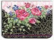 Indigo Moon Sticky Notes Roses Gem Purse Pad