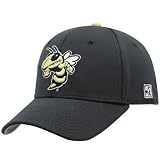 The Game Georgia Tech Yellow Jackets Navy Blue Mesh Baseball On-field Fitted Hat