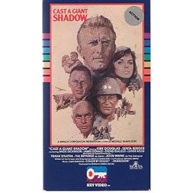 Cast a Giant Shadow [VHS]