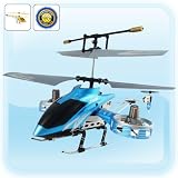 2011 Newest!!!100% Genuine Original Brand New Avatar Z008 Parkflyers Infrared Co-axial RTF Micro Mini Remote Control RC R/C Helicopter with Gyro Blue 4 Channel