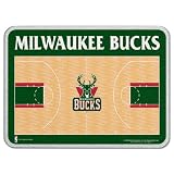 Milwaukee Bucks 11 x 15 Glass Cutting Board