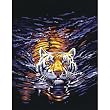 Dimensions Needlecrafts PaintWorks Paint By Number Kit, Moonlit Swim