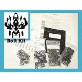 07 08 09 10 11 Ducati 848 1098 1198 Complete Silver Fairing Bolts Screws KIT 