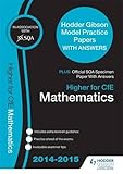 Higher for CfE Mathematics : 2014 specimen question paper & model papers
