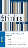 NIV Trimline Bible, Button Flap