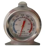 Andrew James Precision Oven Thermometer Hang Or Stand On Oven Shelves