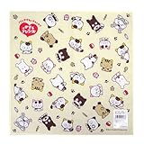 うちのタマ知りませんか？タマ&フレンズハンカチ 総柄