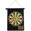 Magnetic Roll-up Dart Board and Bullseye Game with Darts 1