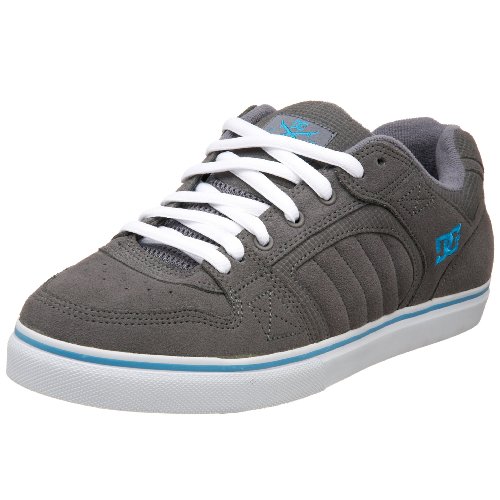 DC Men's Park WC S Sneaker,Battleship/Turquoise,5 M