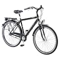 Alu-REX Herren Cityrad, 7-Gang Nabenschaltung Nabendynamo, glanzschwarz, Rahmenh�he: 52 cm, Reifengr��e: 28 Zoll (71,1 cm)
