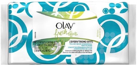 Olay Fresh Effects {Everything Off} Deluxe Make-Up Removal Wet Cloths-25 ea