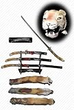 3 Piece Japanese Tiger Katana Super Set