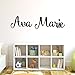Fancy Cursive Single Personalized Custom Name Vinyl Wall Art Decal Sticker 28