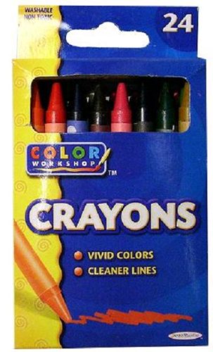 Pentech Color Workshop Crayons 24ct (91252)