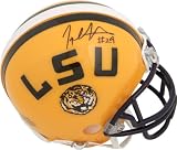 Joseph Addai Signed LSU Tigers Riddell Mini Helmet with #29 Inscription