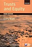 Trusts and equity