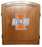 Illinois Fighting Illini Dart Board Cabinet