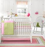 Confetti Girl 6 Piece Crib Bedding Set by Banana Fish