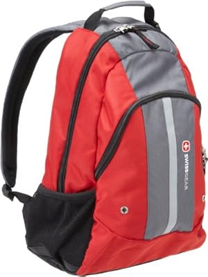 SwissGear SA1131 Red and Grey Backpack