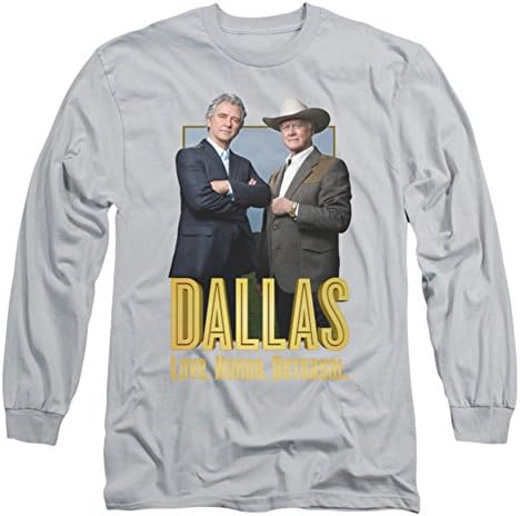 DALLAS/BIG TWO - L/S Mens 18/1 - SILVER - XL