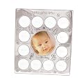 Babys First Year Boxed Frame - Silver