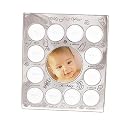 Baby&rsquo;s First Year Boxed Frame - Silver